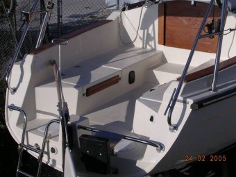 Com-Pac Eclipse cockpit - Photo of Com-Pac Eclipse sail boat