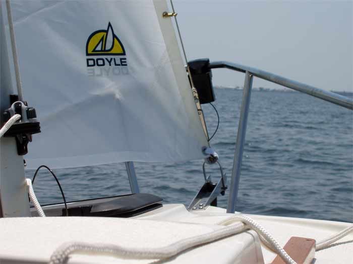 On board Com-Pac Legacy under sail - Photo of Com-Pac Legacy sail boat