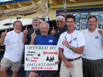 The staff at Gulf Island Sails and Punta Gorda Yacht Brokers are proud to be #1